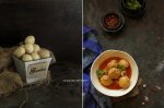 Kashmiri Dum Aloo: Baby Potatoes cooked in Fragrant Spices and Yogurt Sauce