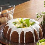 Fluted Lemon Cake Recipe