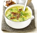 Potato & Savoy cabbage soup with bacon ...