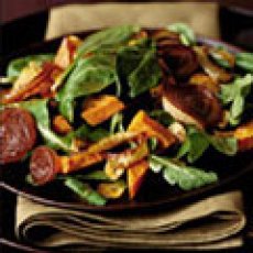 Roasted Sweet Potato and Onion Salad