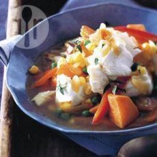 Fish stew with vegetables