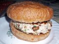 Chicken Mushroom Burgers