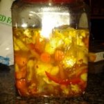 Sweet Spicy Giardiniera Recipe