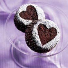 Heart Brownie Cupcakes Recipe