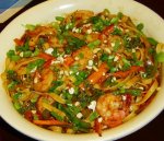 Planet Hollywood Thai Shrimp Pasta