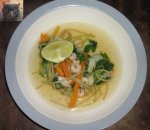 Thai Noodle Soup With Vegetables and ...