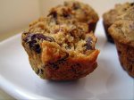 Sugarless Fruit Nut Muffins
