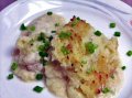 Irish Cod Pie Topped With Mashed Potatoes