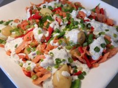 Salmon and Potato Salad With Lemon Poppy Seed Dressing