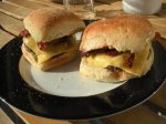 Low Fat ‘Roast Beef Bacon Cheeseburger' Recipe