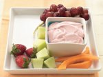 Raspberry-Lemon Fruit Dip