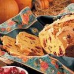 Pumpkin Cranberry Nut Bread