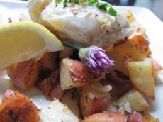 Cute Pacific Cod With Baby Roastie Potatoes- from the Farm