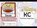 Pork Roast Tangy Sauce - Kitchen Cat
