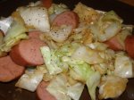 New Years Cabbage and Kielbasa