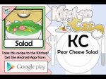 Pear Cheese Salad - Kitchen Cat