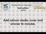 Poached Salmon Horseradish - Kitchen Cat