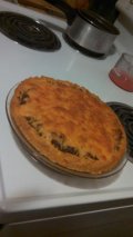 Yummy Taco Potato Pie!