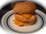 Salmon Burger With Roasted Sweet Peppers ...