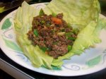 Chinese Spicy Beef Lettuce Wraps