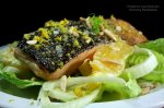 Salmon on Fennel Salad