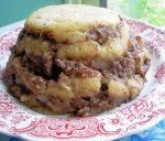 The British Bulldog! Traditional Layered Beef Steak Suet Pudding