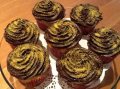 Boston Cream Cup Cakes