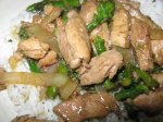 Spicy Stir-Fried Pork, Asparagus, and ...