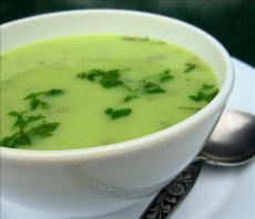 Old Fashioned Lovage and Potato Soup