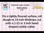 Valentine Sugar Cookies - Kitchen Cat