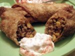 Tex-Mex Egg Rolls With Creamy Cilantro ...