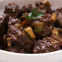 Beef Stew with Prunes and Capers