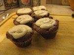 Chocolate Chai Spice Cupcakes