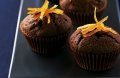 Chocolate orange cupcakes with cheesecake ...