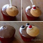 Rudolph the Red Velvet Cupcake