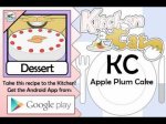 Apple Plum Cake - Kitchen Cat