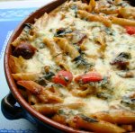 Make Ahead Italian Sausage and Pasta Bake