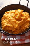 Garlic Sweet Potato Mash