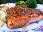 Ginger Lime Glazed Salmon