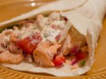 Grilled Salmon Salsa Wraps