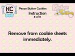 Pecan Butter Cookies - Kitchen Cat