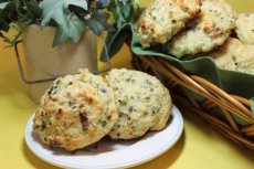 Red Potato Parmesan and Chive Drop Biscuits #RSC