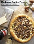 Mushroom Fontina Pizza