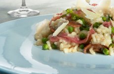 Porcini mushroom and Parma ham risotto recipe