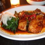 Steamed seabass w spicy sauce Recipe