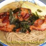 Soba with Back Bacon and Vegetables Recipe