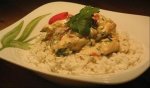 Chilli Chicken With Basil Coconut Cream