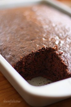 Homemade Skinny Chocolate Cake