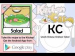 Quick Chinese Chicken Salad - Kitchen Cat
