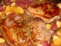 Pork Chops With Apples, Onions and Cheesy ...